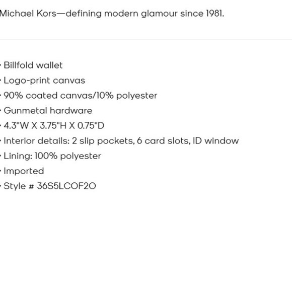 NWT Michael Kors Cooper Men Ombré Signature Logo Billfold Card ID Wallet - Husk - Picture 9 of 12